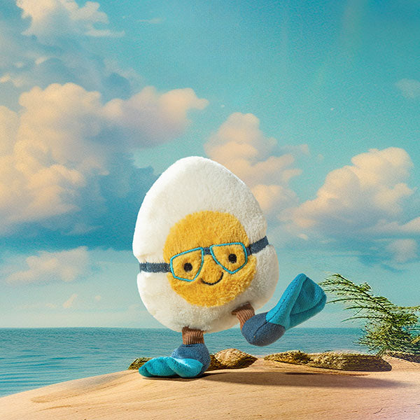 Jellycat Amuseables Boiled Egg Scuba
