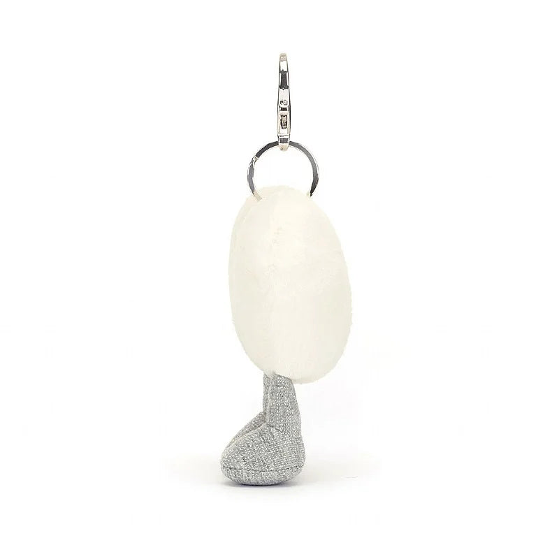 Jellycat Amuseable Cream Heart Bag Charm
