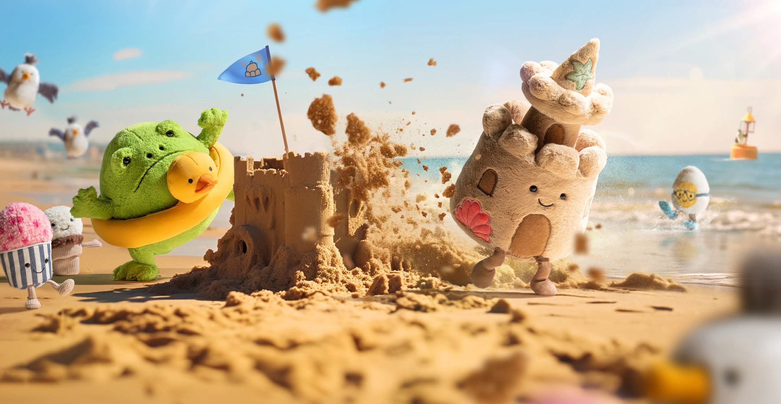 Jellycat Amuseables Sandcastle